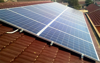Einführung des Solarmodul-Dachmontagesystems
